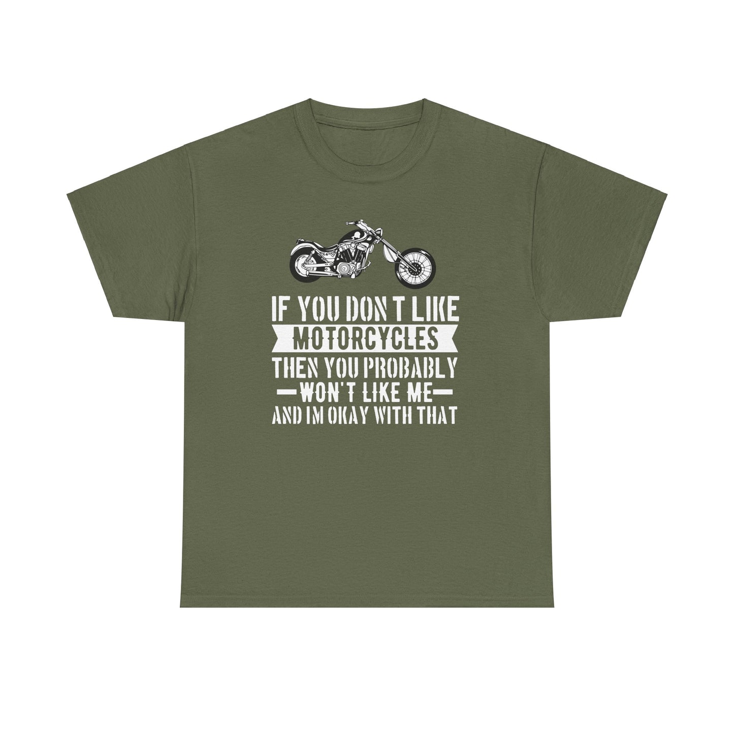 If you don't like motorcycles.... Unisex Heavy Cotton Tee