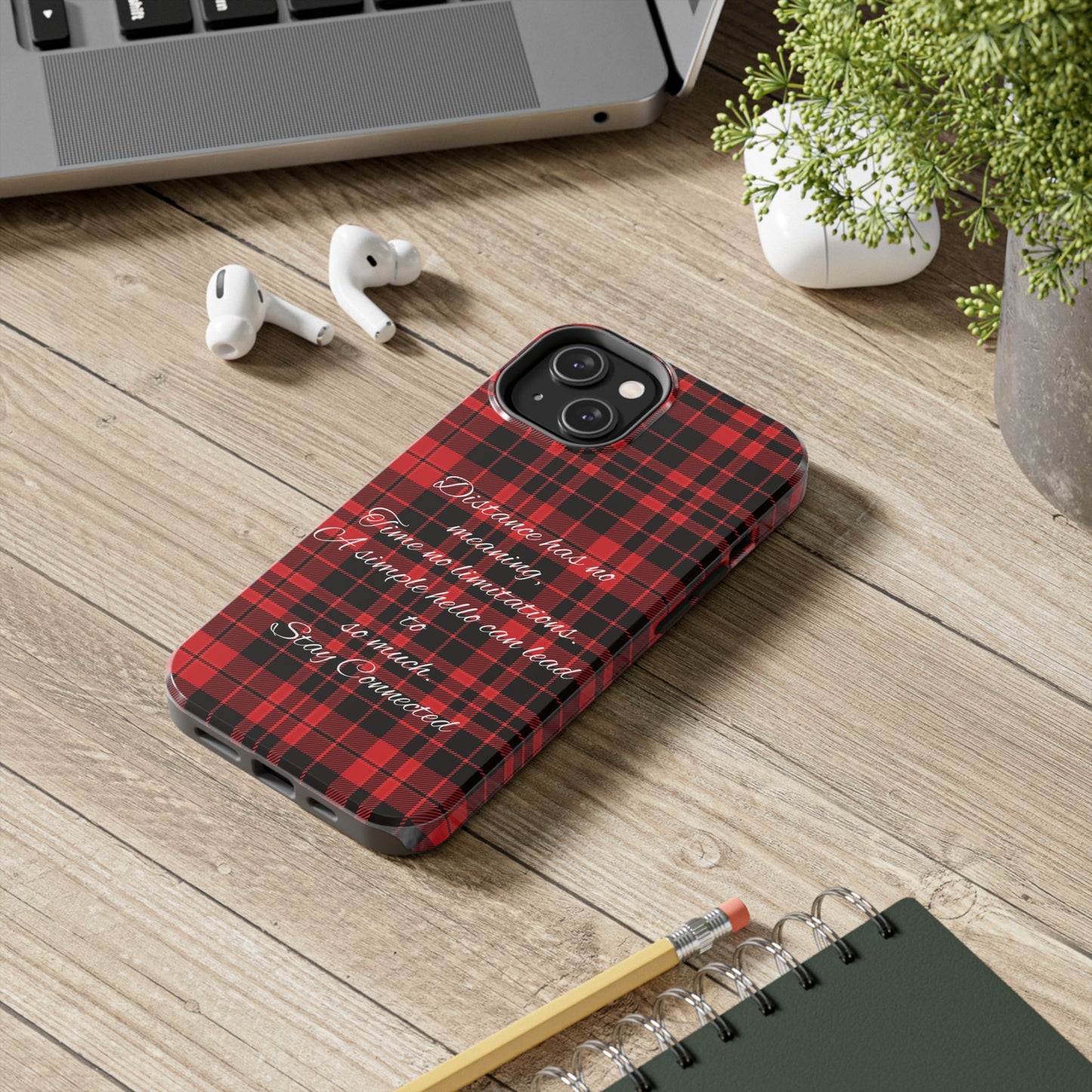 Plaid version / Tough Phone Cases