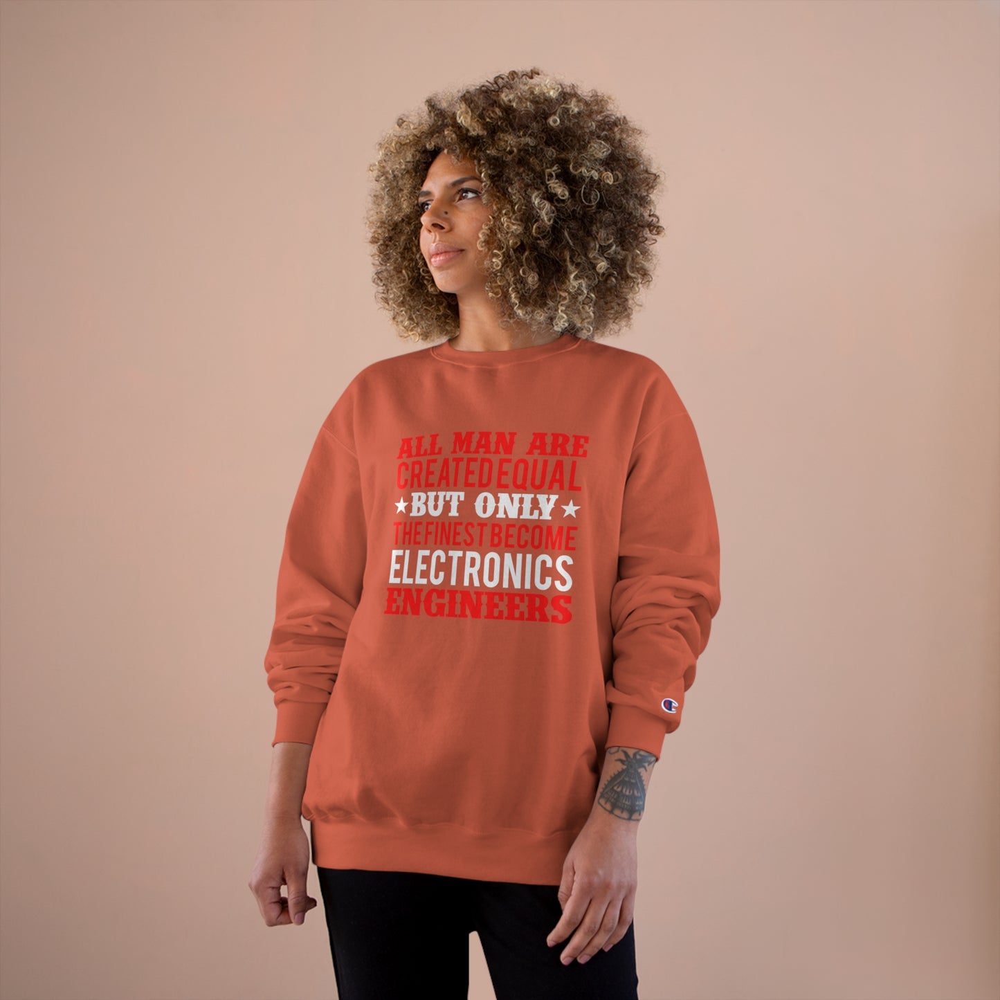 All men are created equal (Engineer) / Champion Sweatshirt