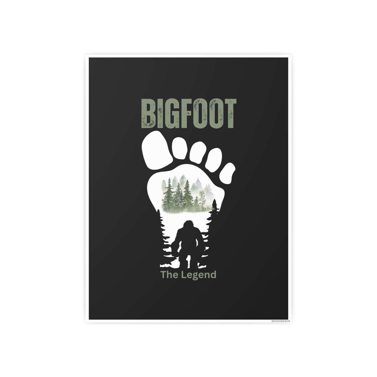 BIGFOOT The Legend / Photo Art Paper Posters