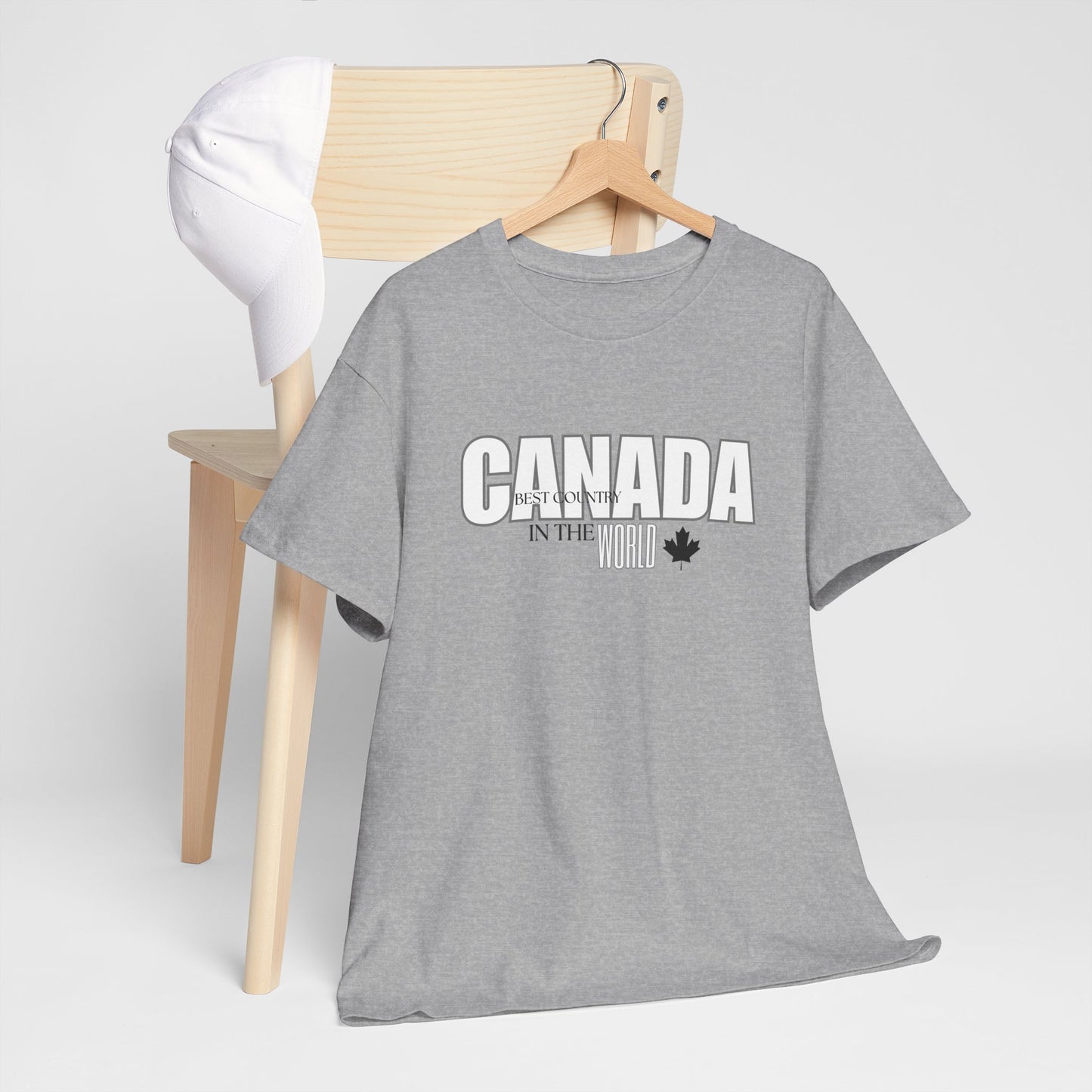 Canada Best Country In The World Unisex Heavy Cotton Tee