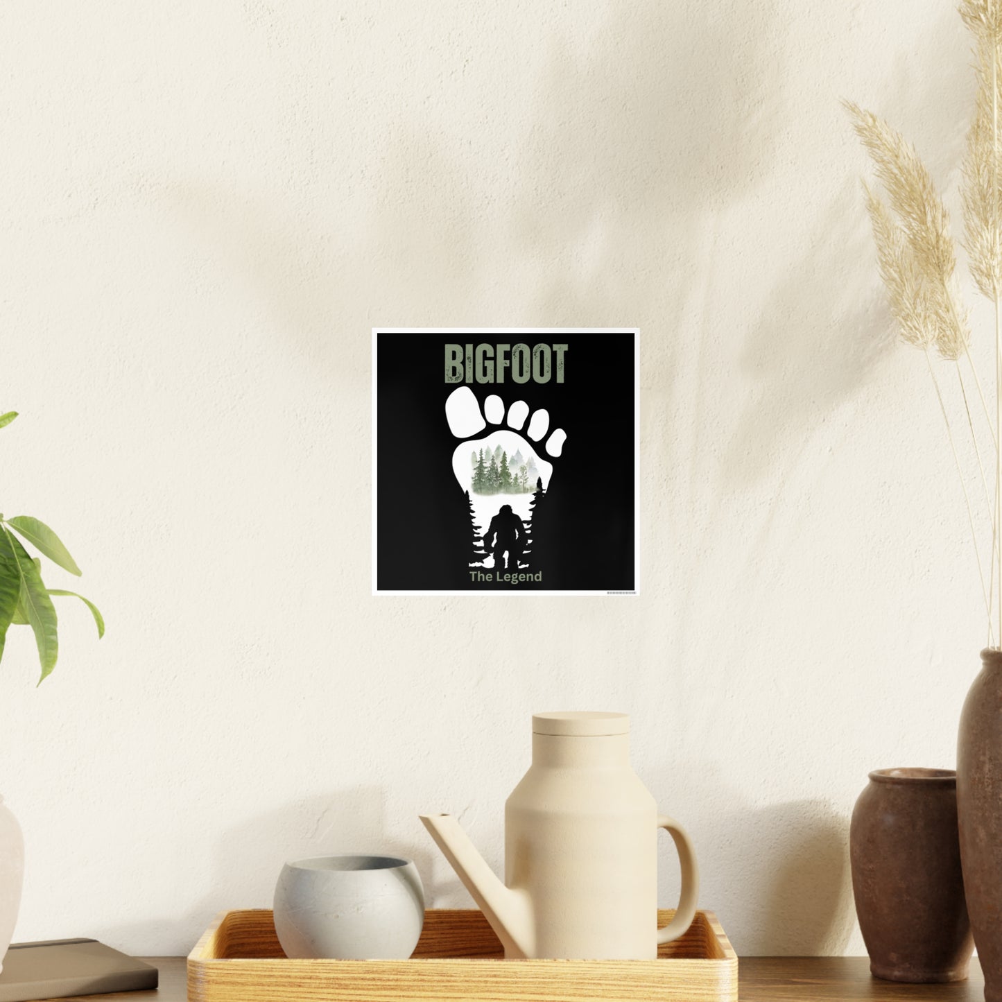 BIGFOOT The Legend / Photo Art Paper Posters