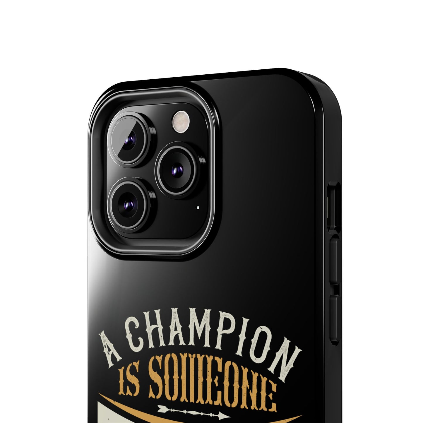 A champion is someone who gets up when he can't (Boxing)  / Tough Phone Cases