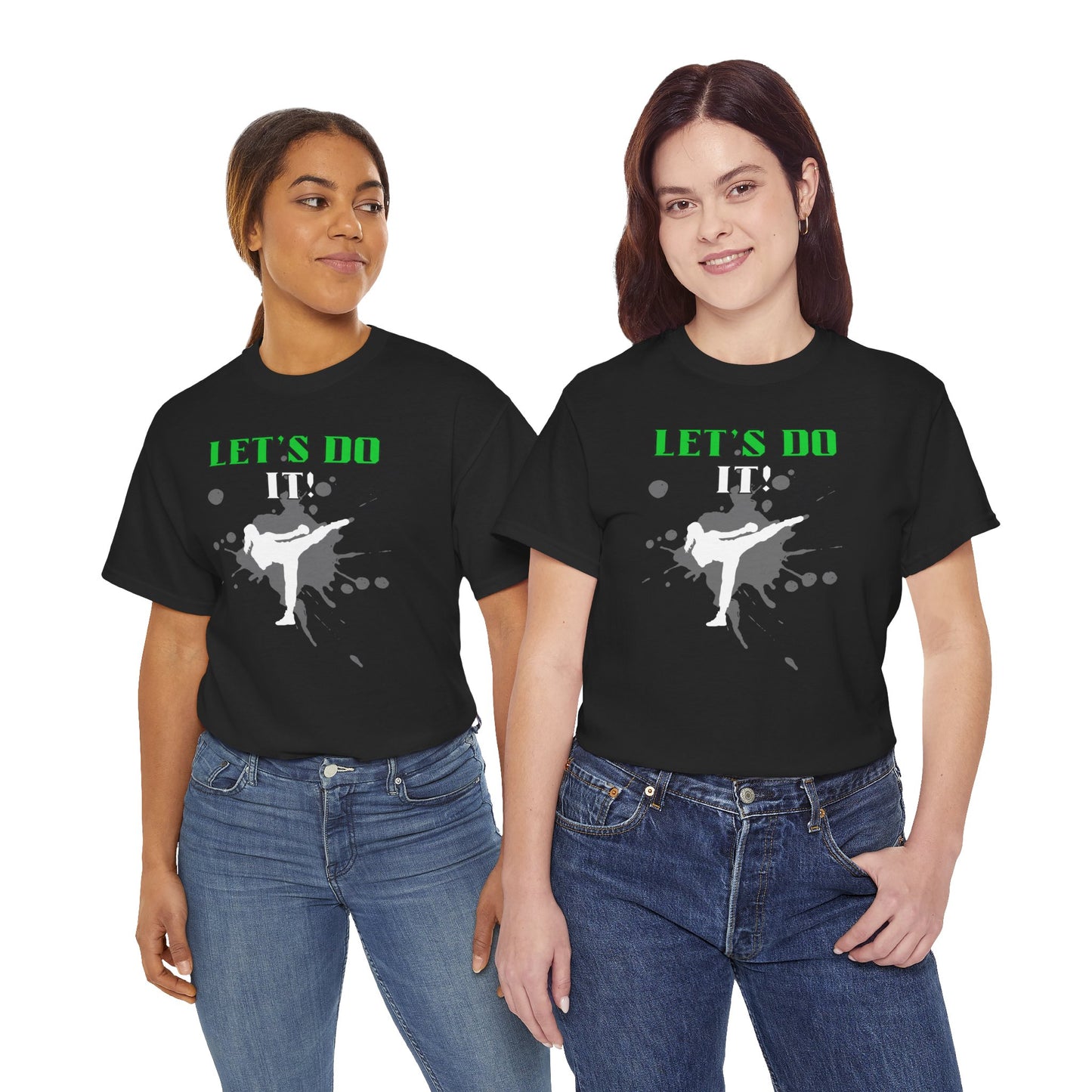 Let's Do It quote Unisex Heavy Cotton Tee