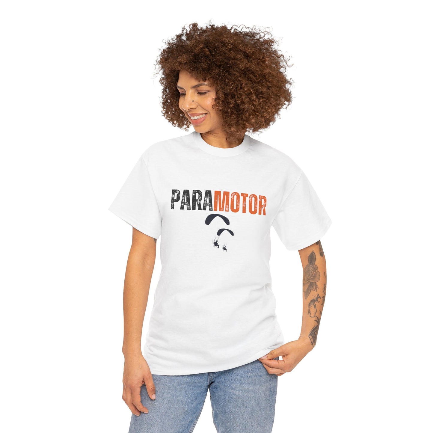 Paramotor Unisex Heavy Cotton Tee