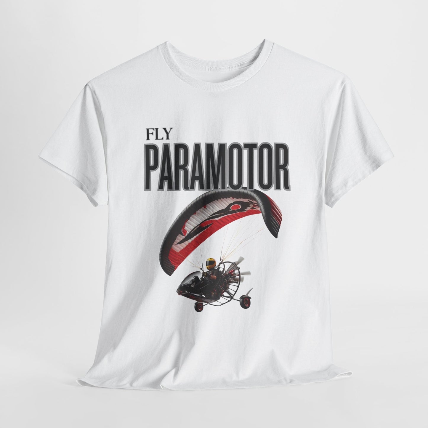 Fly Paramotor Unisex Heavy Cotton Tee