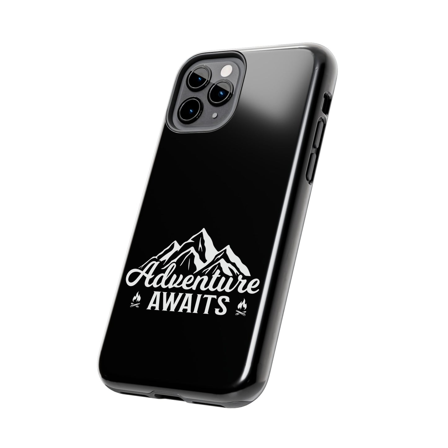 Adventure awaits (Camping)  / Tough Phone Cases