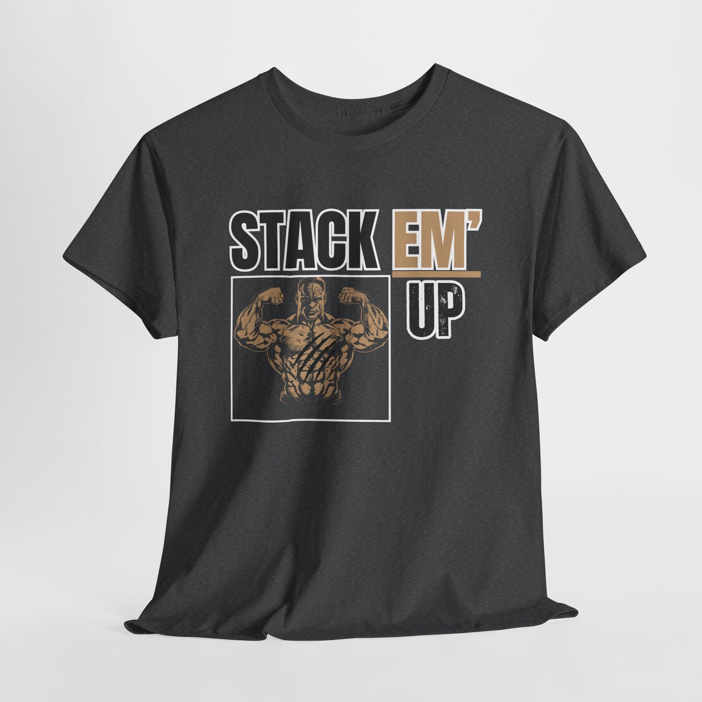 Stack Em Up Unisex Heavy Cotton Tee