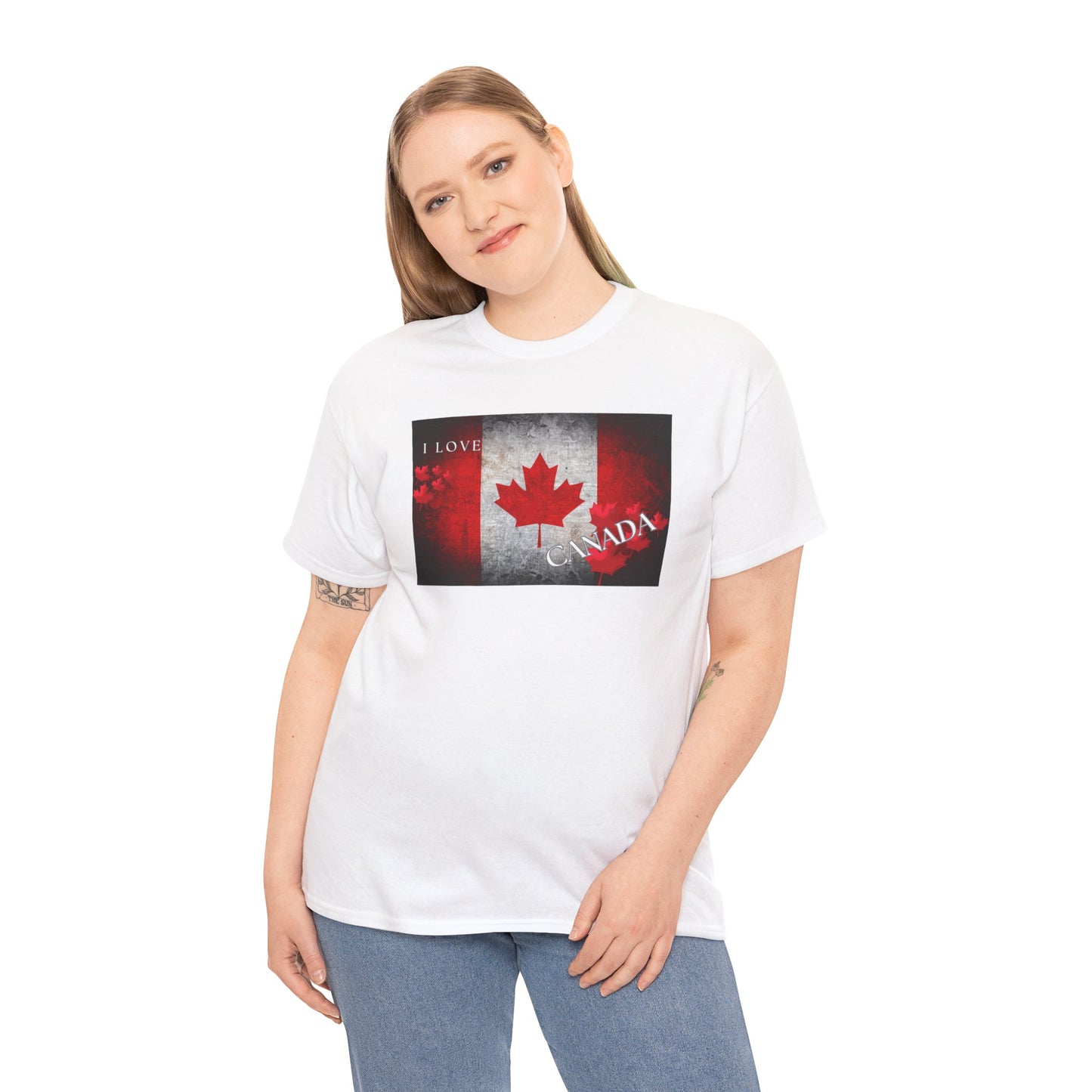 I Love Canada Unisex Heavy Cotton Tee