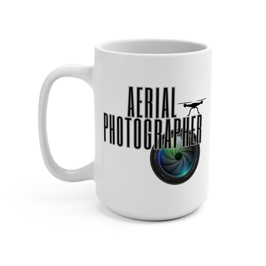 Aerial Photographer / Mug 15oz white