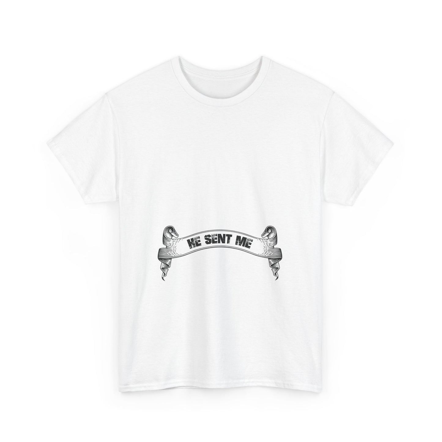 I asked god for an angel, he sent my my wife Unisex Heavy Cotton Tee