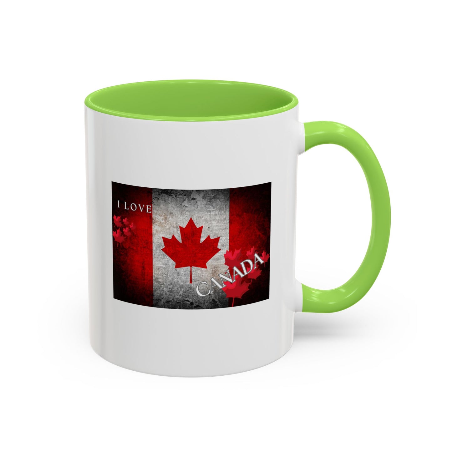 I love Canada / Colorful Mugs (11oz, 15oz)