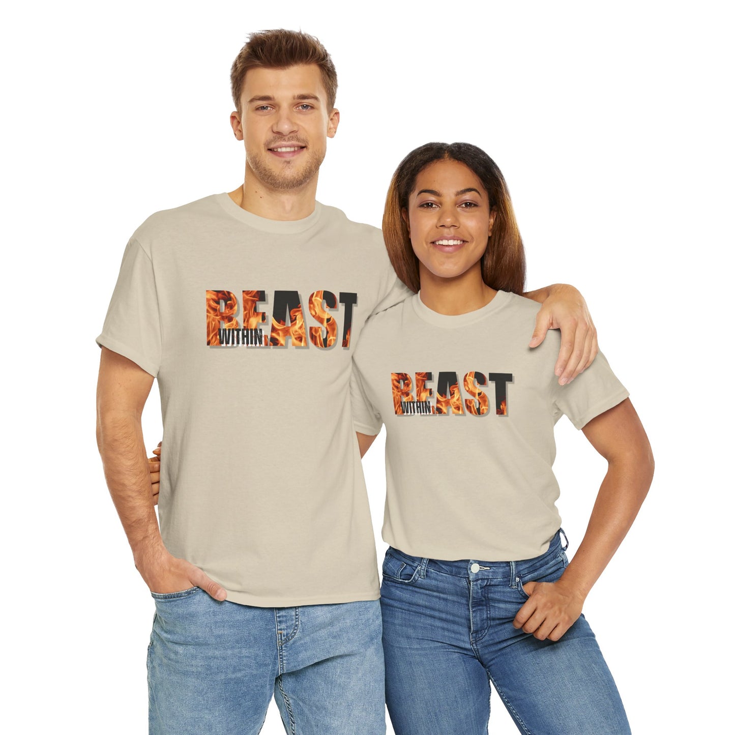 Beast Within Unisex Heavy Cotton Tee