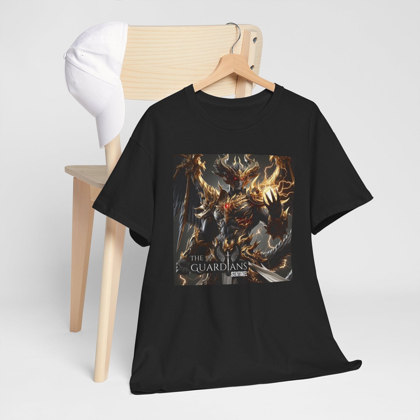 The Guardians Sentinel / Elite Unisex Heavy Cotton Tee (Made with AI)