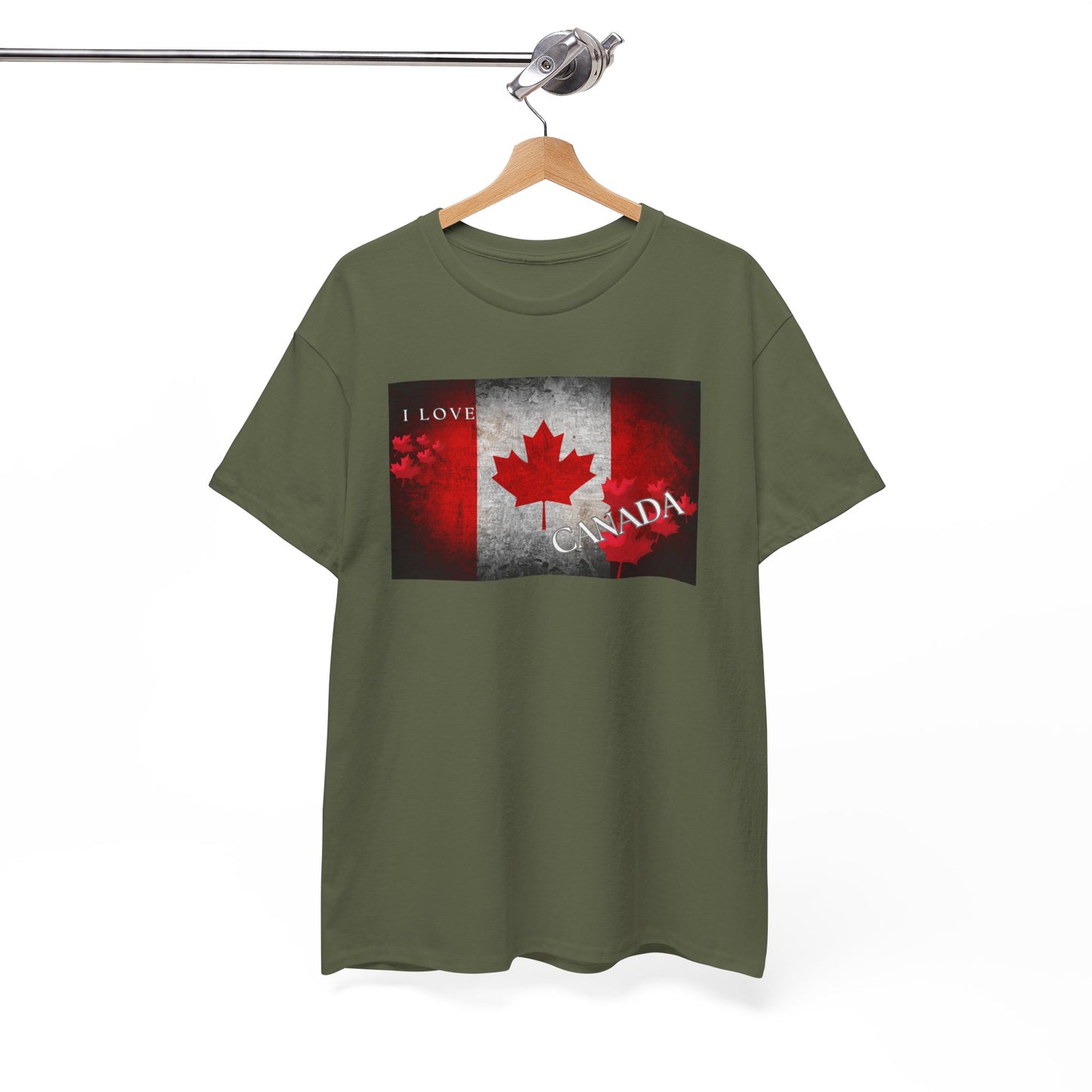 I Love Canada Unisex Heavy Cotton Tee