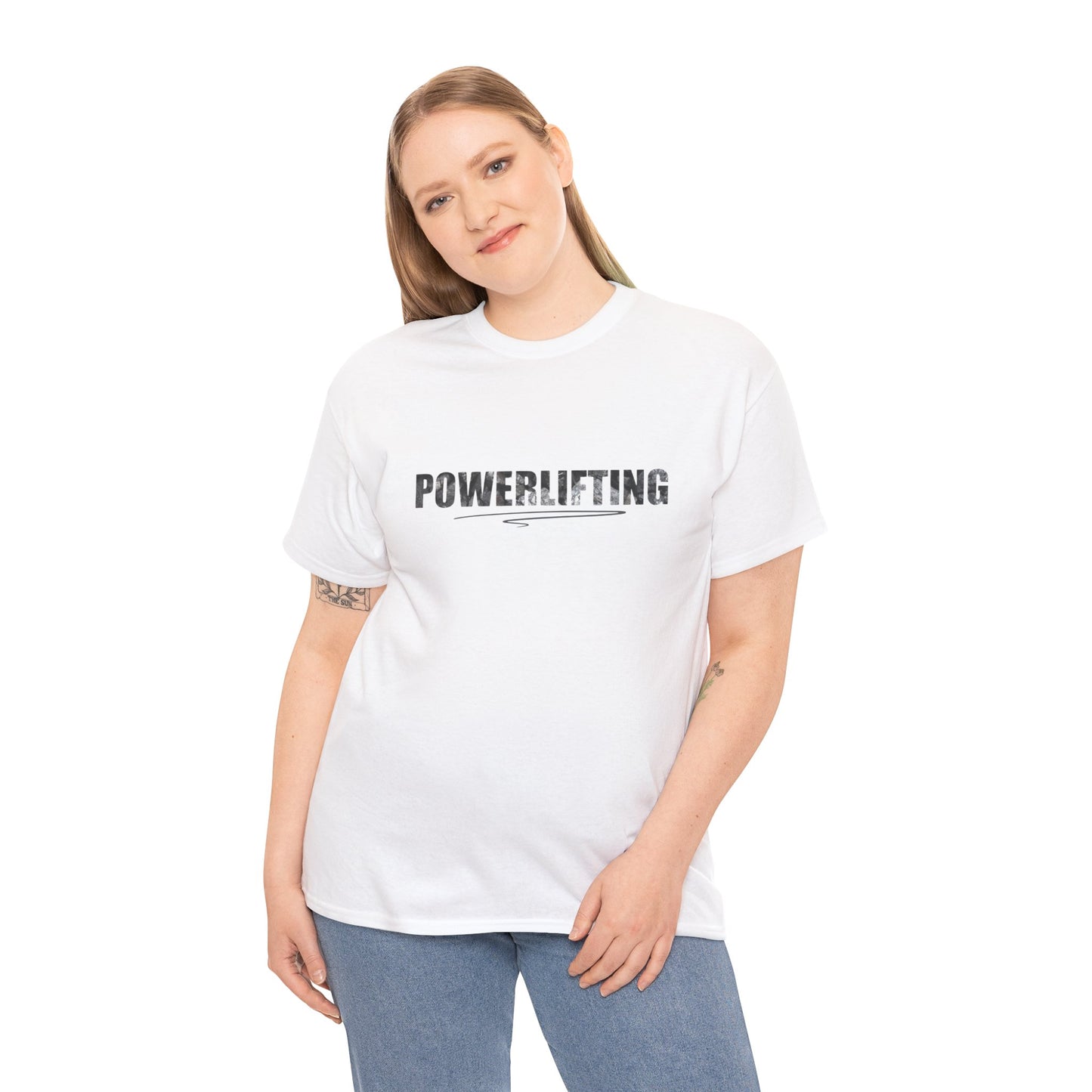 Powerlifting Unisex Heavy Cotton Tee