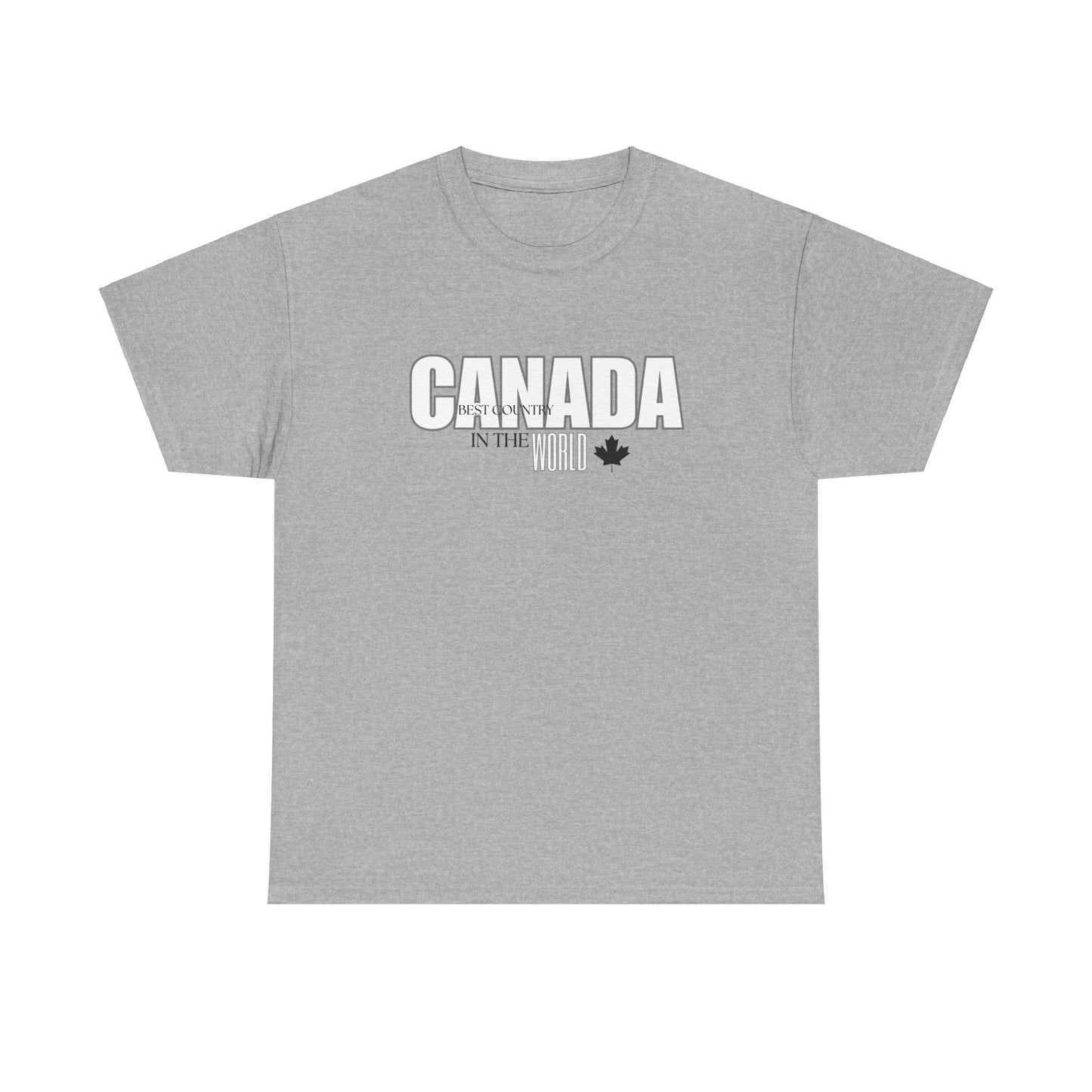 Canada Best Country In The World Unisex Heavy Cotton Tee