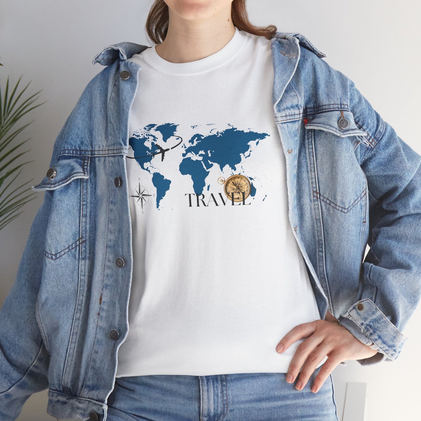 Travel Unisex Heavy Cotton Tee