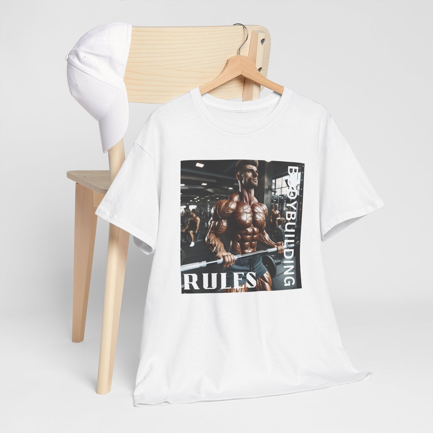 Bodybuilding Rules Unisex Heavy Cotton Tee