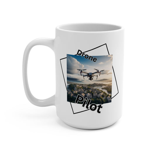 Drone Pilot / Mug 15oz white