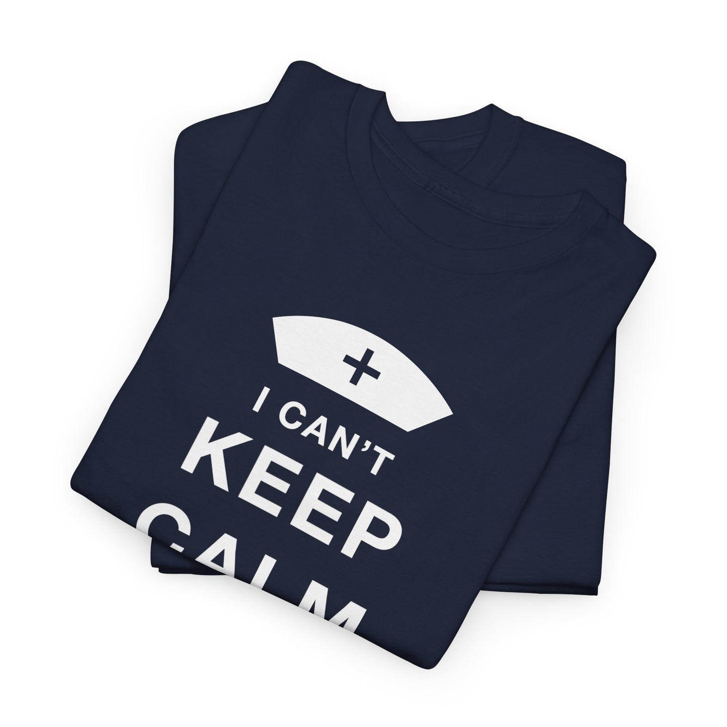 I can't keep calm I'm a doctor Unisex Heavy Cotton Tee