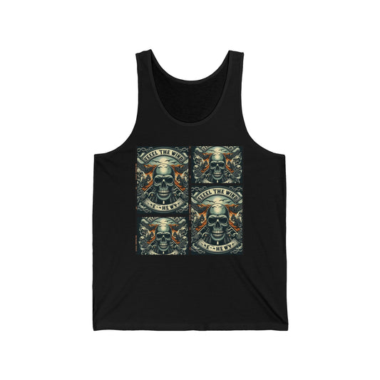 Feel the Wind / Unisex Jersey Tank