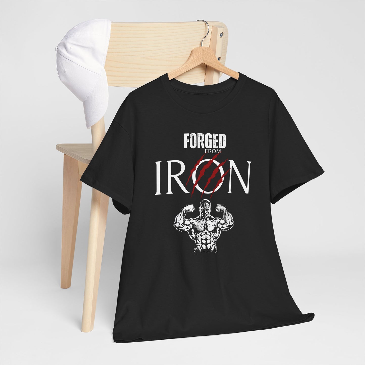 Forged from IRON Unisex Heavy Cotton Tee