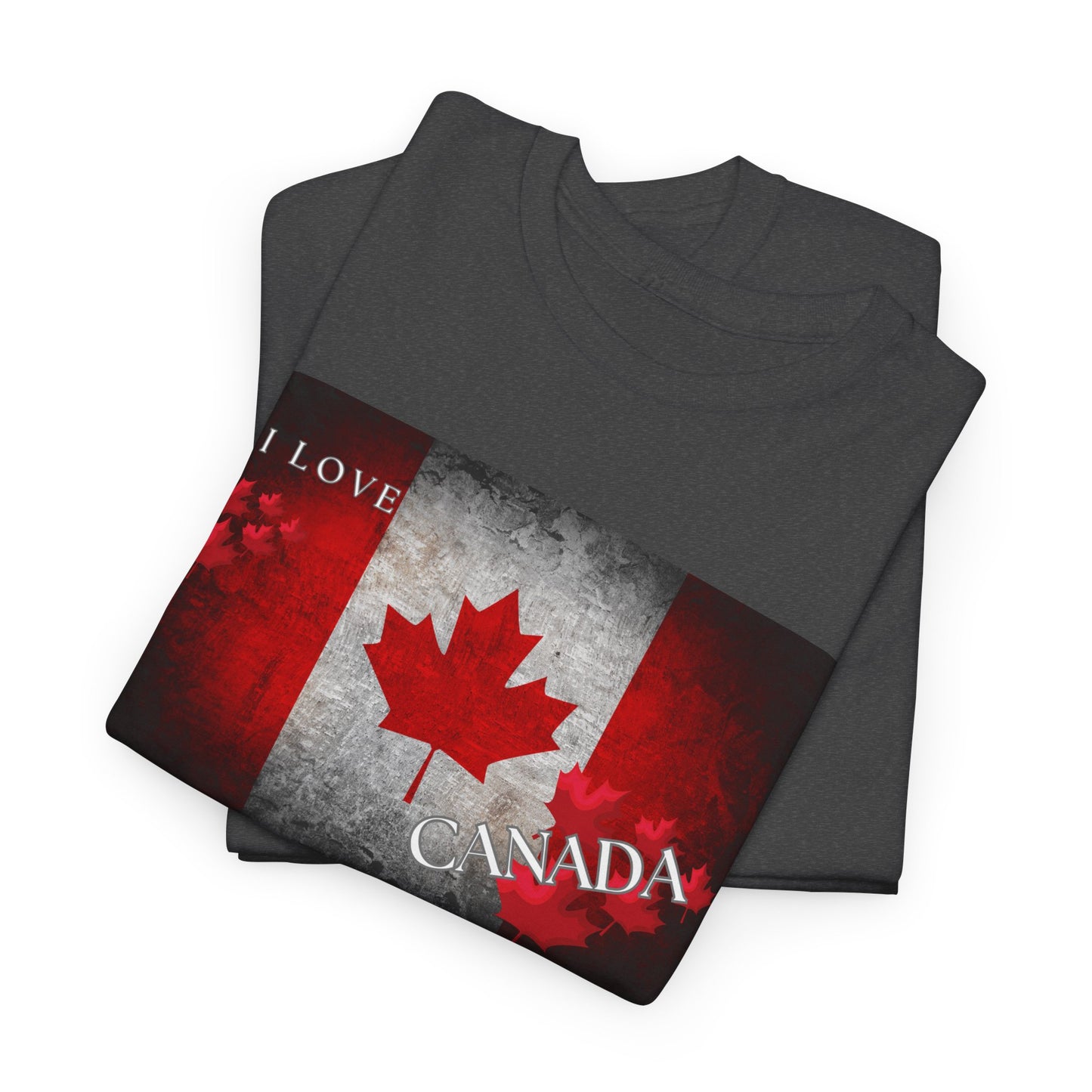 I Love Canada Unisex Heavy Cotton Tee