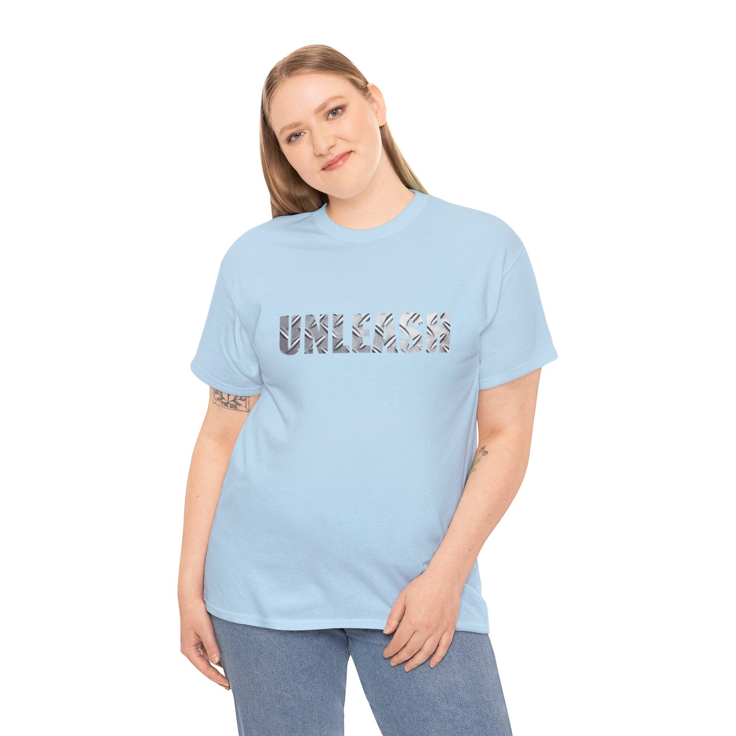 Time to Unleash Unisex Heavy Cotton Tee