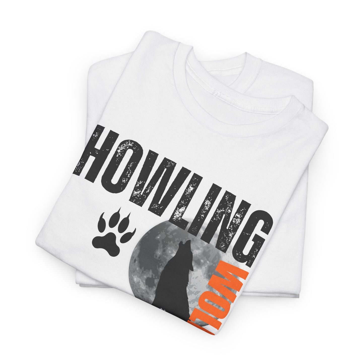 Howling Wolf Unisex Heavy Cotton Tee