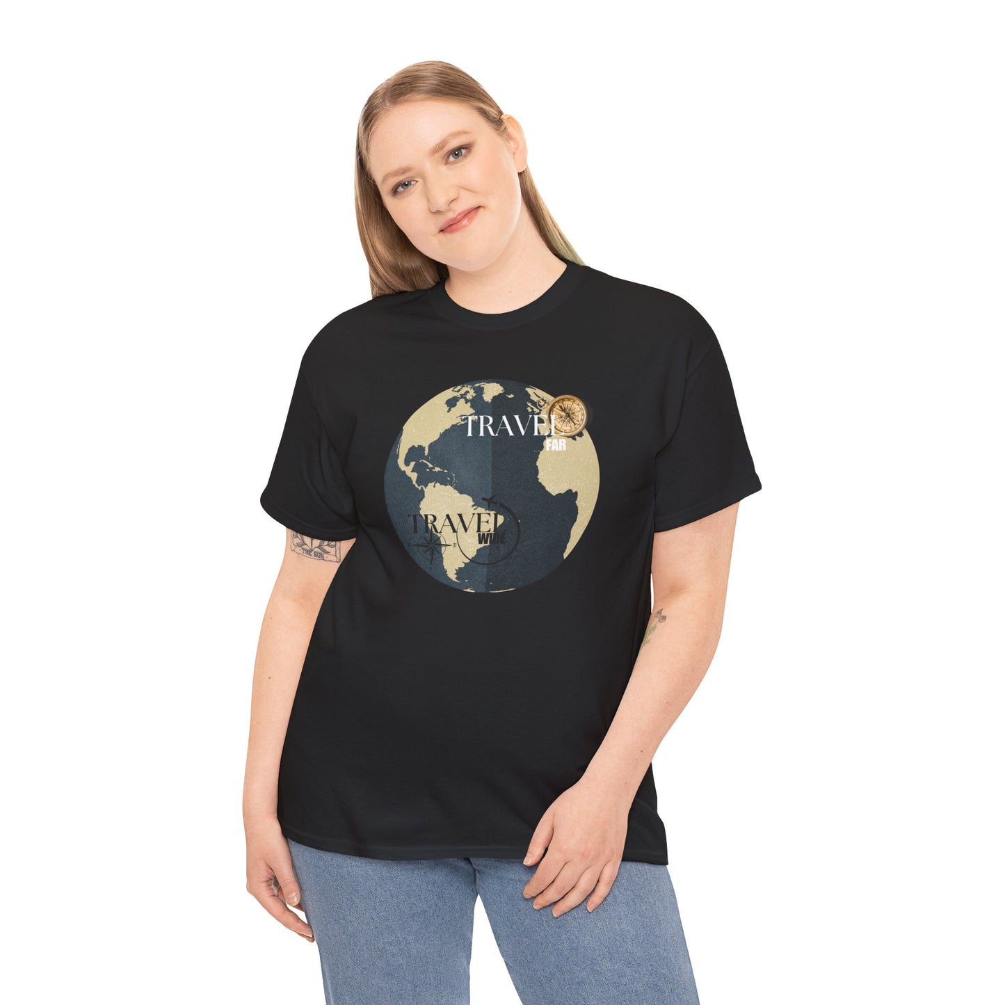 Travel Unisex Heavy Cotton Tee