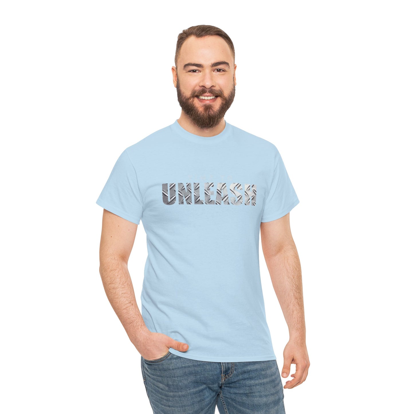 Time to Unleash Unisex Heavy Cotton Tee