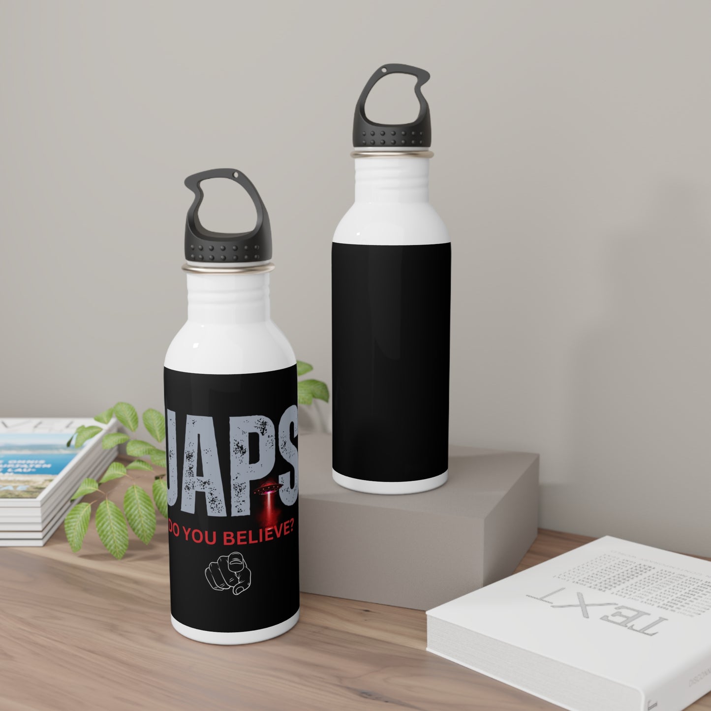 UAPS / Do YOU believe? / Stainless Steel Water Bottle