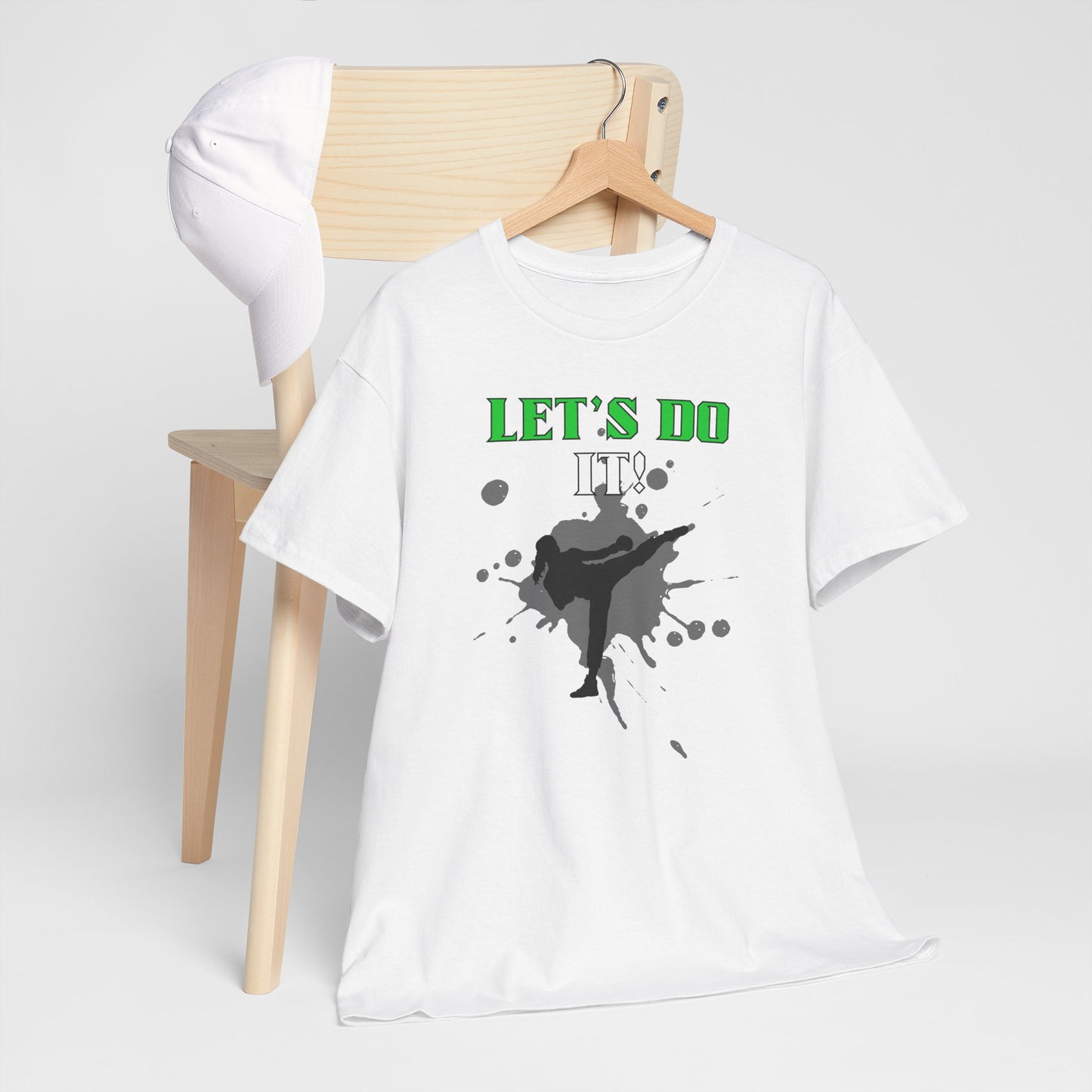 Let's Do It quote Unisex Heavy Cotton Tee