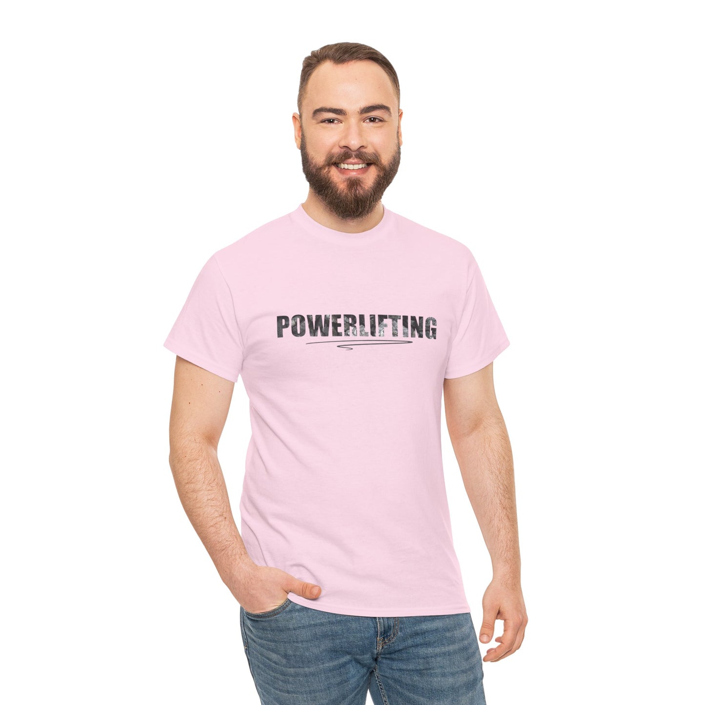 Powerlifting Unisex Heavy Cotton Tee