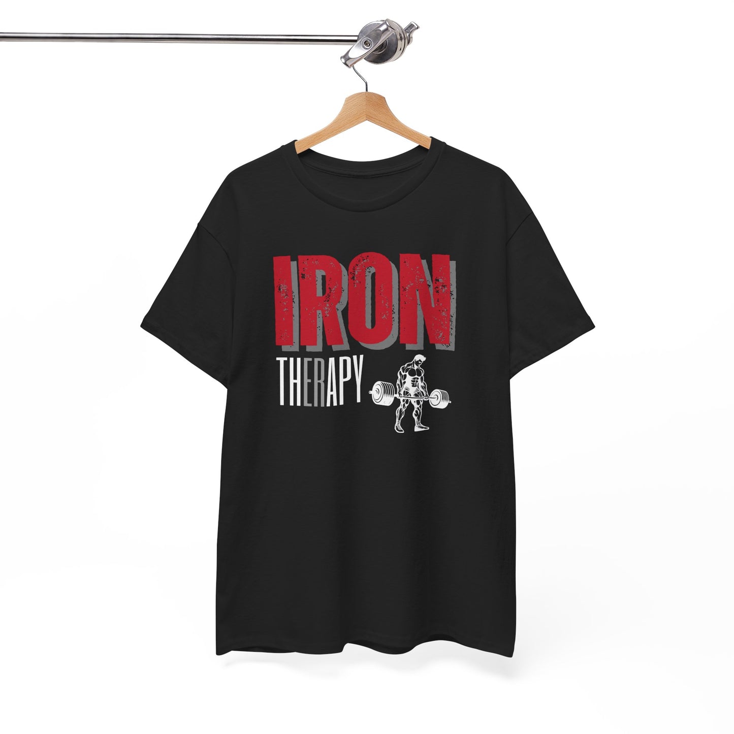 Iron Therapy / Bodybuilding Unisex Heavy Cotton Tee