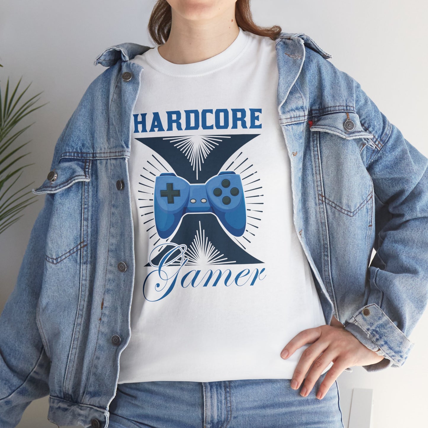 Hardcore Gamer Unisex Heavy Cotton Tee