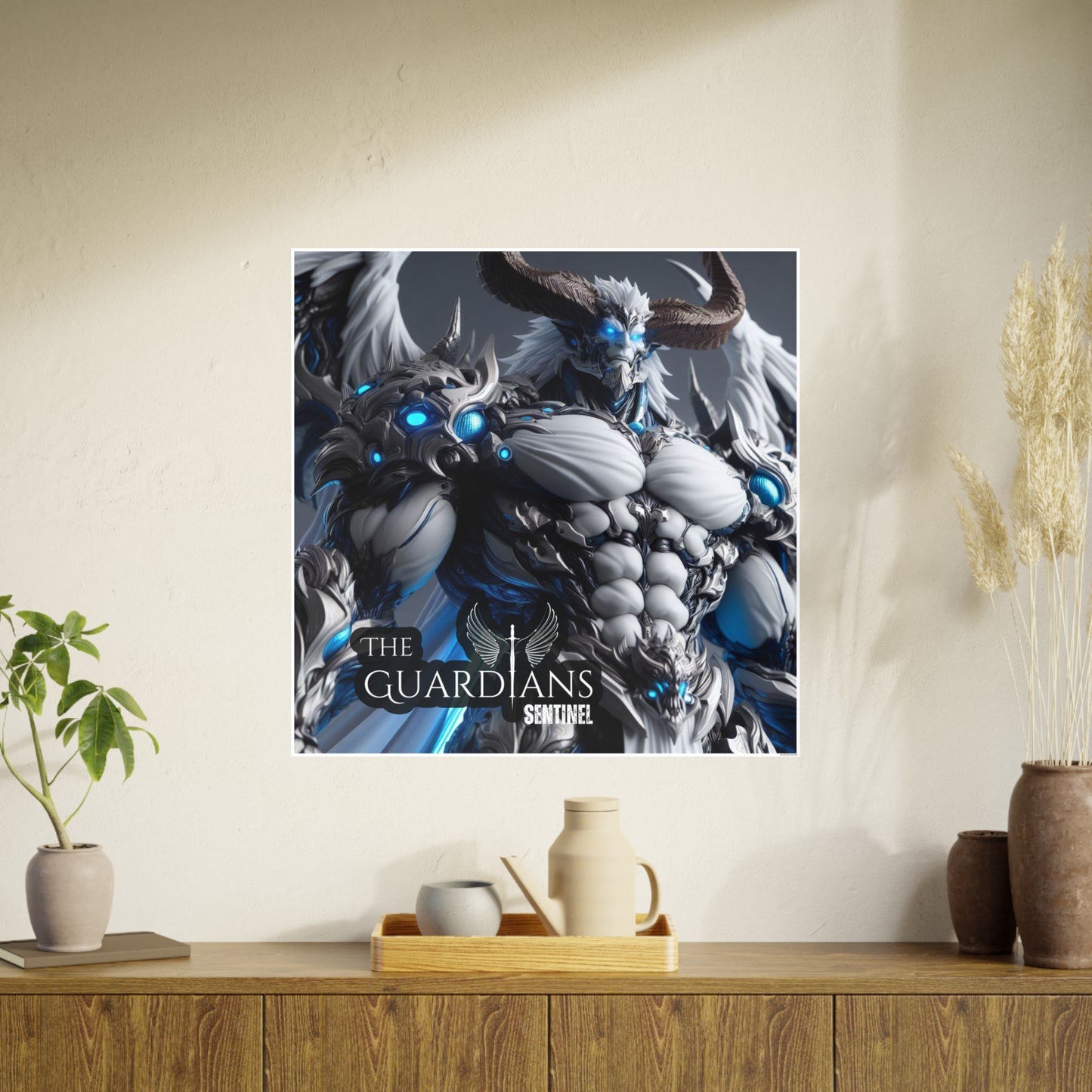 The Guardians Sentinel (AI created) / Photo Art Paper Posters