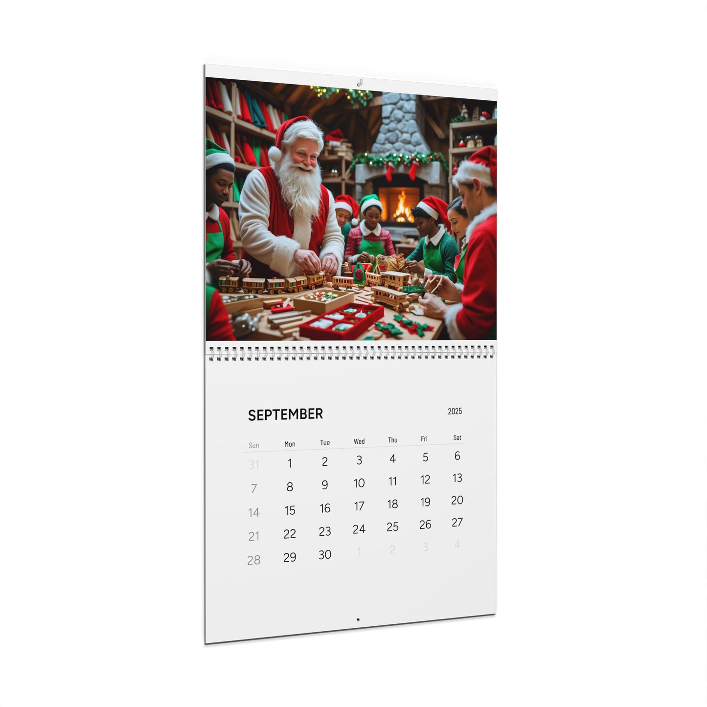 Christmas Calendar 2025 (AI Creations) / Wall Calendars (2025)