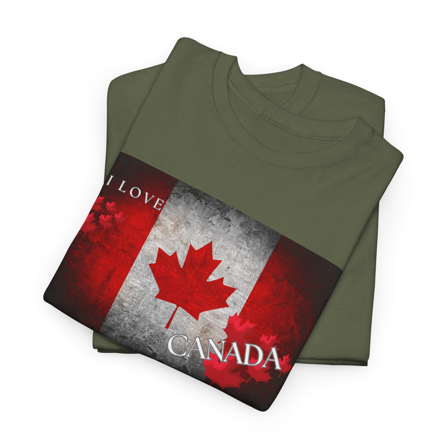 I Love Canada Unisex Heavy Cotton Tee