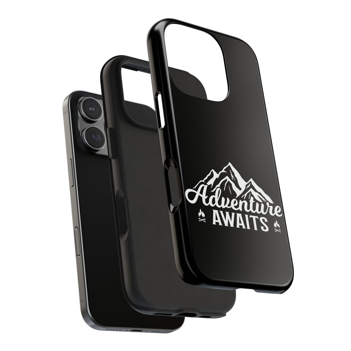 Adventure awaits (Camping)  / Tough Phone Cases