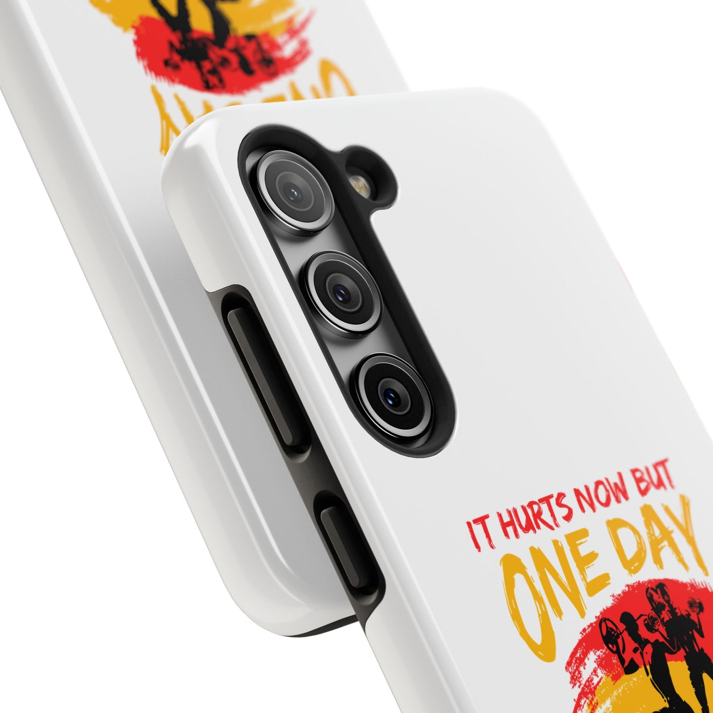 It hurts now but 1 day it will be your warm up / Tough Phone Cases