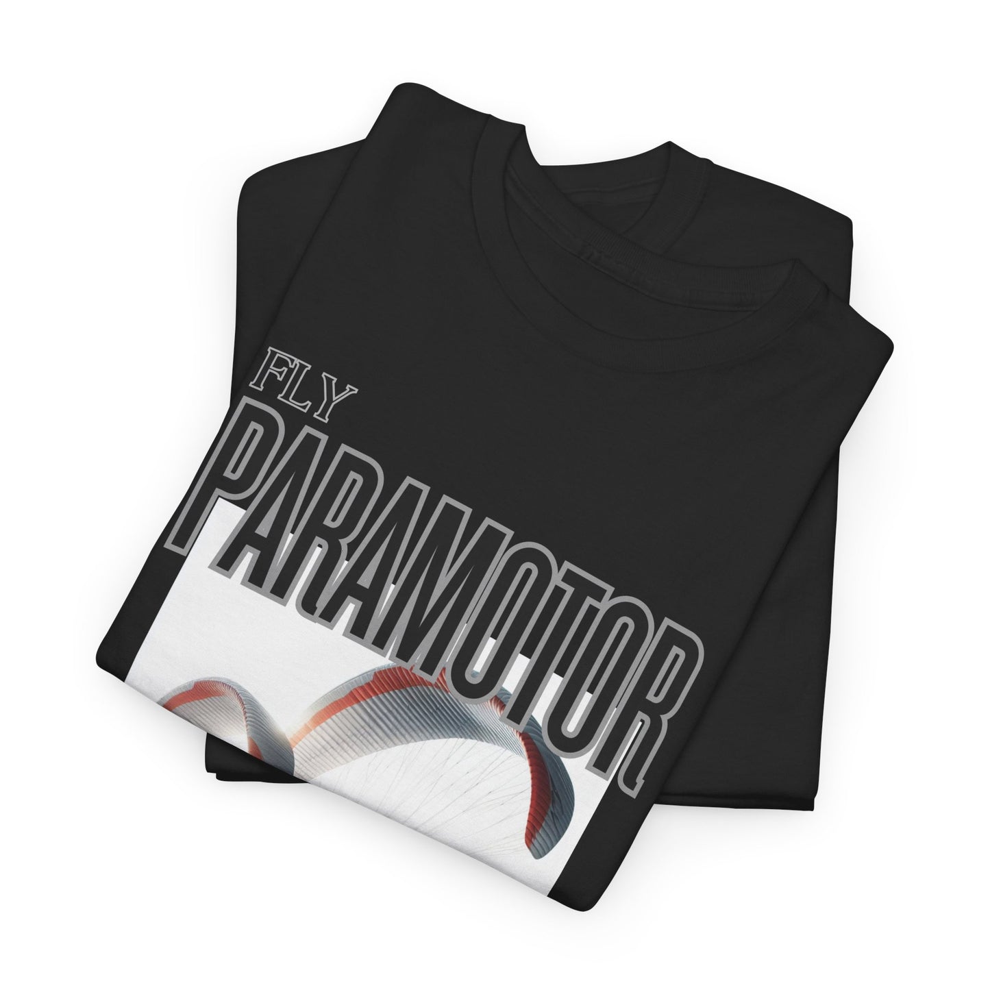 Fly Paramotor Unisex Heavy Cotton Tee