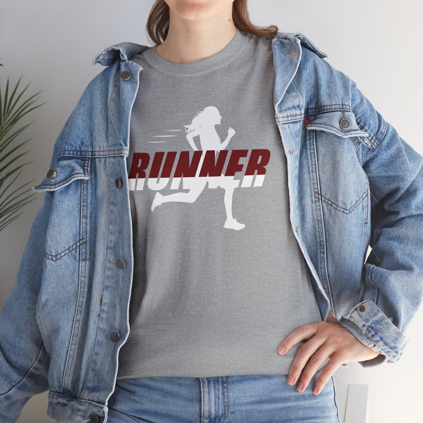 I am a Runner Unisex Heavy Cotton Tee