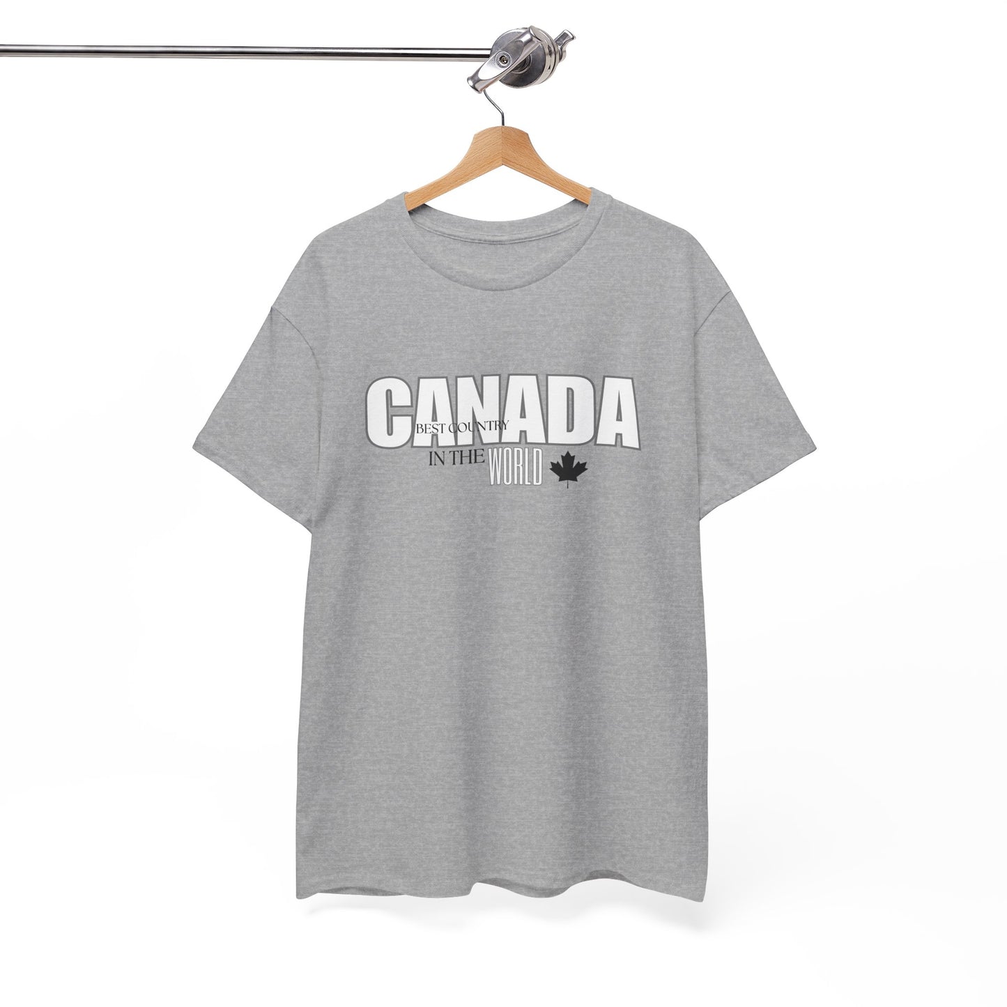 Canada Best Country In The World Unisex Heavy Cotton Tee