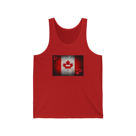 Canada Flag / Unisex Jersey Tank