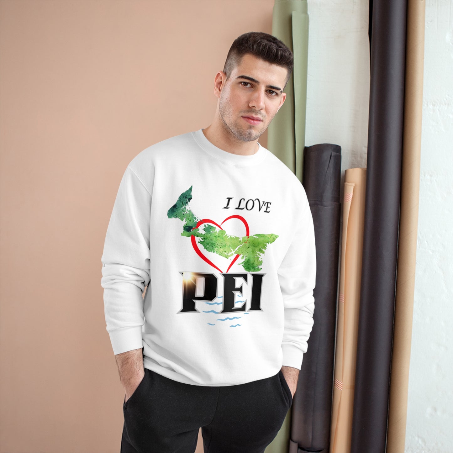 I Love PEI / Champion Sweatshirt