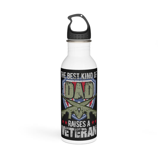 Veteran quote / Stainless Steel Water Bottle