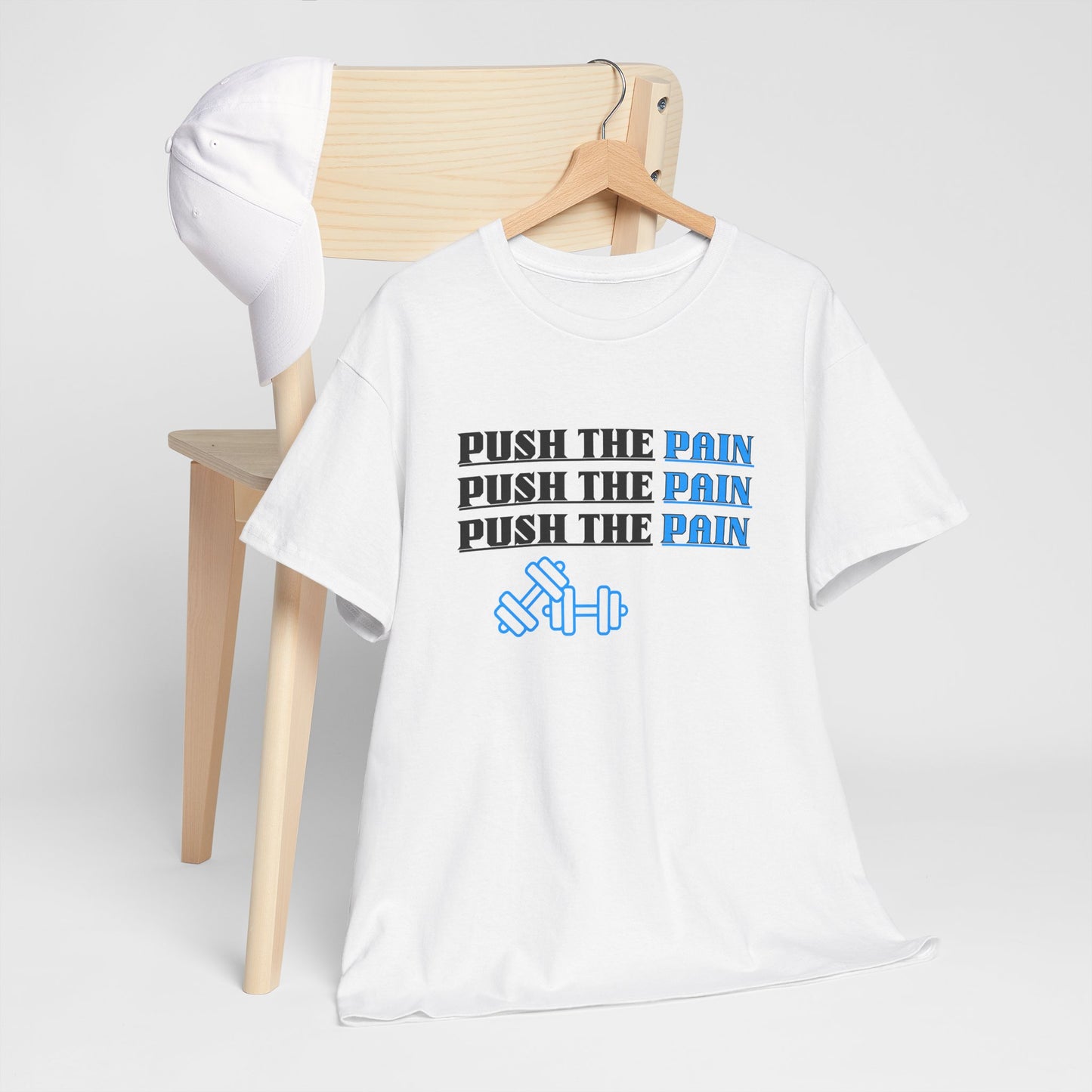 Push the Pain Unisex Heavy Cotton Tee