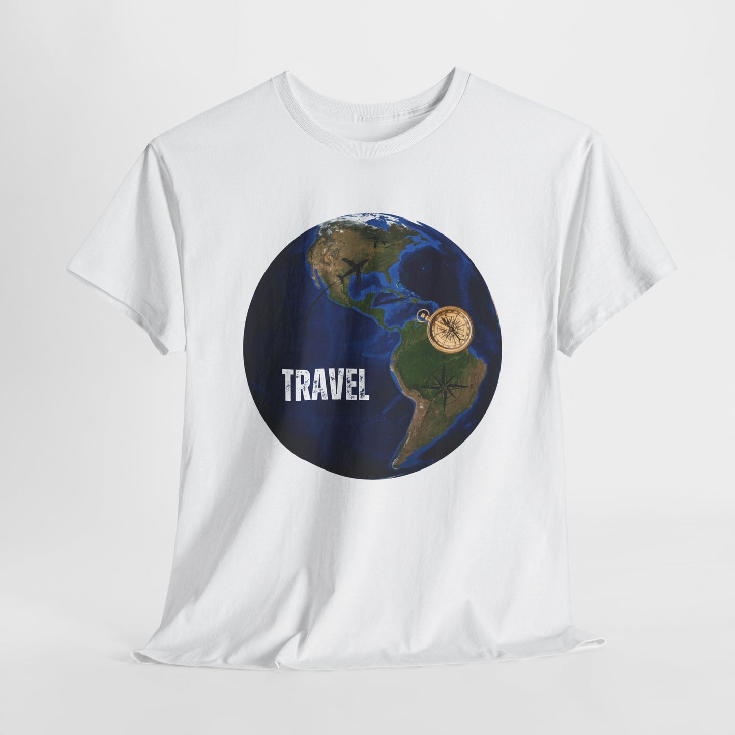 Travel Unisex Heavy Cotton Tee